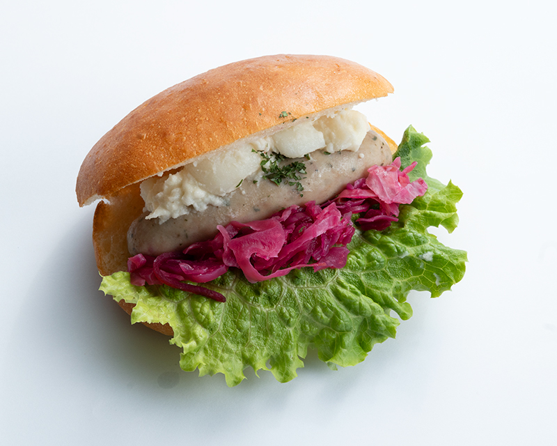 4種のハーブ ソーセージサンド